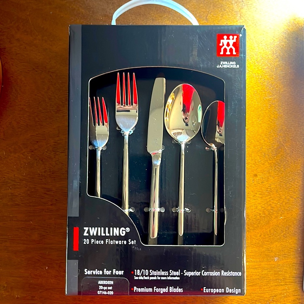 Zwilling Aberdeen 20 pc flatware set